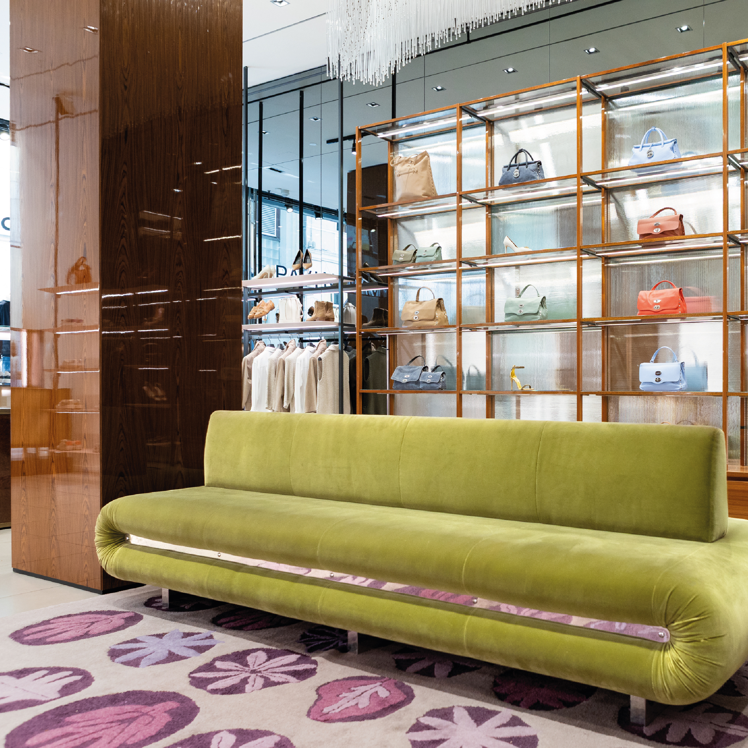 Showroom accessori Pavin Luxury Goods